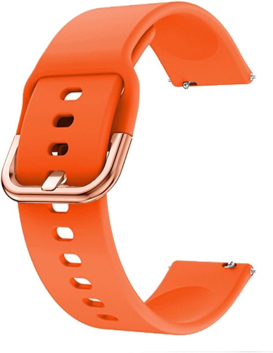 Sport Band - Horlogeband Siliconen - Polar Watch Vervangen - Verstelbare Lengte - 20mm - Agate