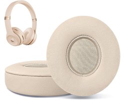 Vervangende oorkussens voor draadloze on-ear hoofdtelefoons, comfortabele oorkussens, zachte eiwitleer oorschelpafdekking (roze)