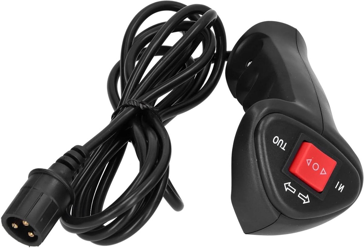 Lier Controller - Afstandsbediening Lier - Voertuig Hulp - Met 2.8 Meter Kabel - 310 g - Zwart