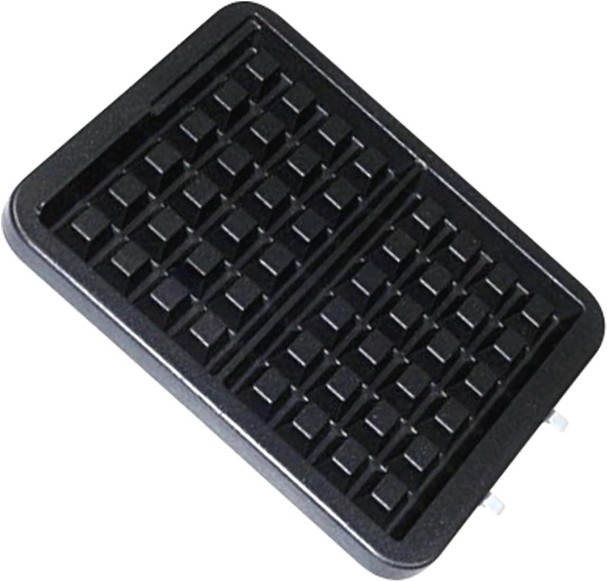 Wafelplaten Set Wafelijzer Onderdeel Lekkere Wafels Maken Antikleefcoating 1 Stuk Grijs