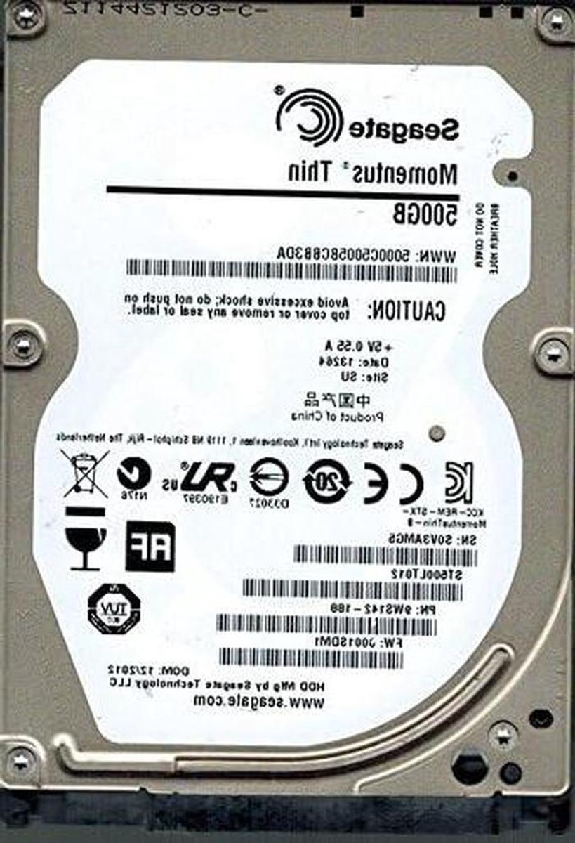 Interne Harde Schijf - Opslag Schijf - Extra Opslag - Snelle Data Transfer - 500 GB - Zilver