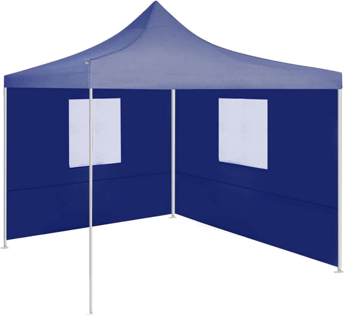 Feesttent - Partytent Luifel - Buitenfeesten Organiseren - Waterdicht Dak - 2x2 m - Blauw