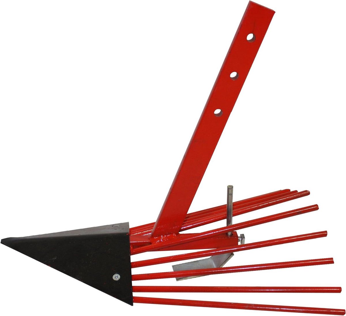 Aardappelstamper - Keukengereedschap - Voedsel Bereiden - Versterkte Constructie - 40 cm - Rood