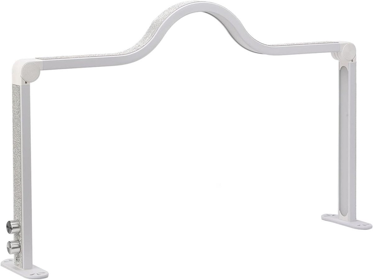 Nagelbureaulamp - Manicure lamp - Nagelkunst creëren - Traploos dimbaar - 48W - Zwart