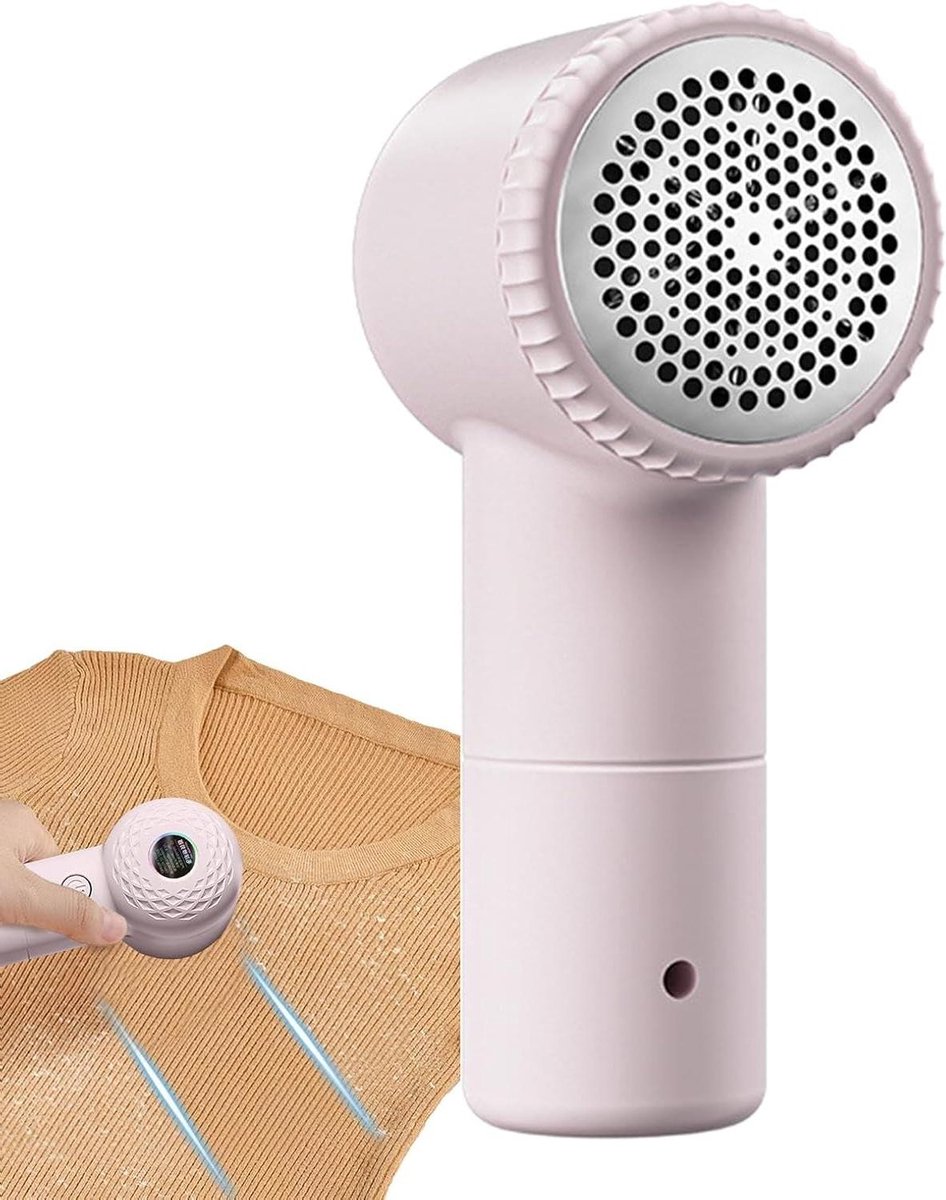 Kleding Fuzz Remover - Pluisverwijderaar Elektrisch - Kleding Verzorgen - Geluidsarm Ontwerp - USB Oplaadbaar - Roze