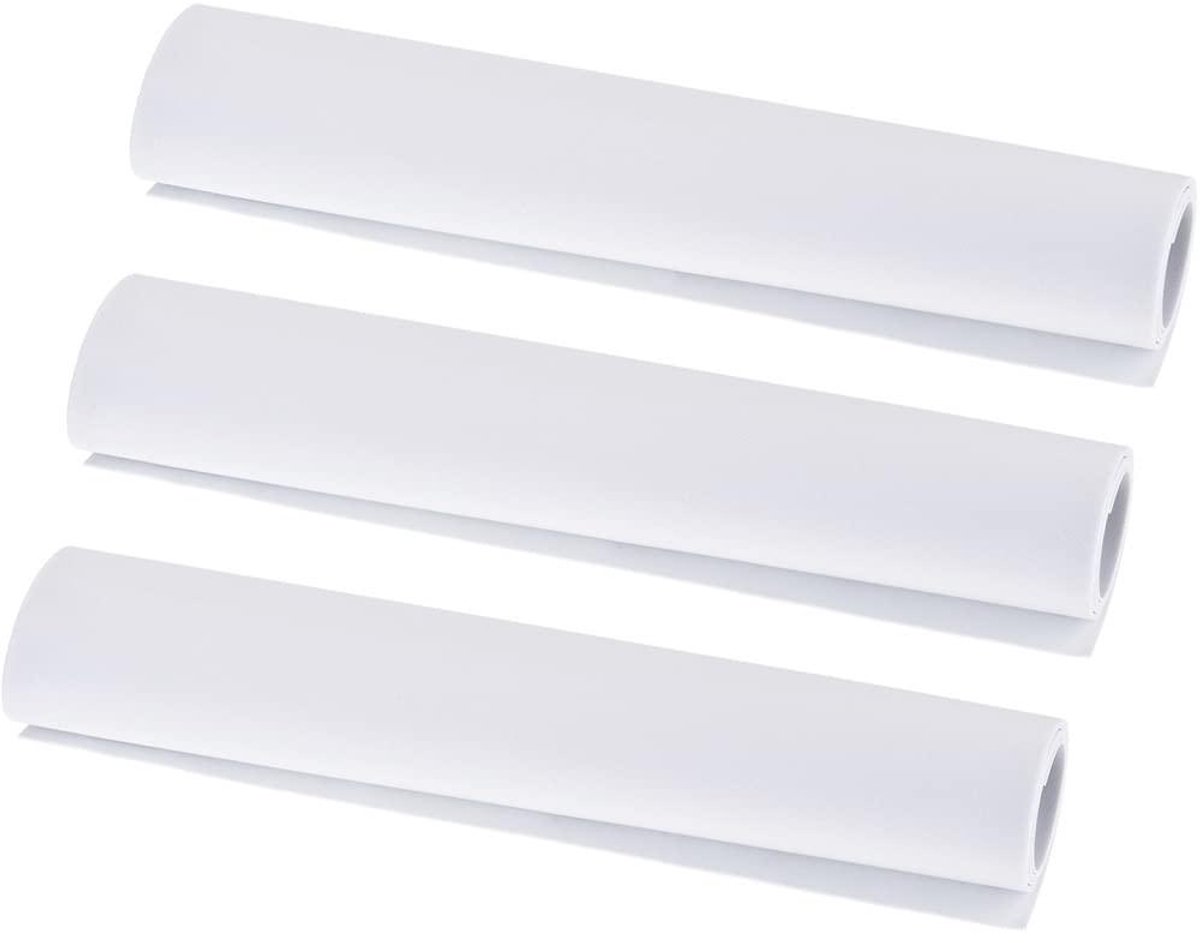 EVA Schuim Vellen - Ambachtelijk Schuim - DIY Modelbouw - Wasbaar Materiaal - 35x100cm 3 Stuks - Wit