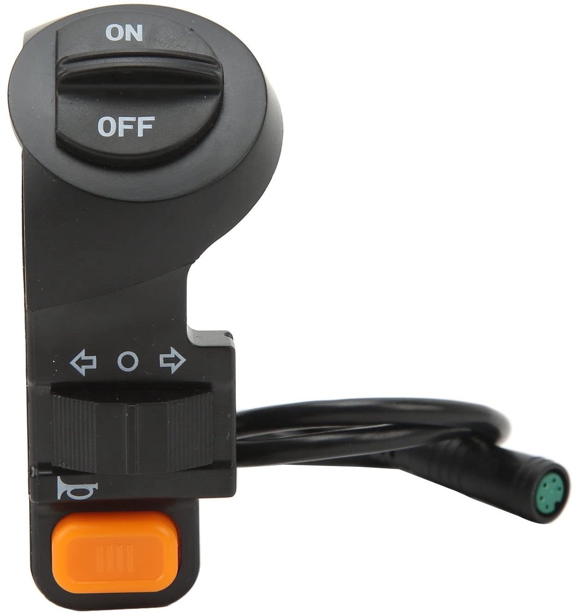 Dailygoody - Elektrische Fietslichtschakelaar - Waterdicht - Eenvoudige Installatie - 3 in 1 Functie - Geschikt voor Elektrische Scooter - Compact for...