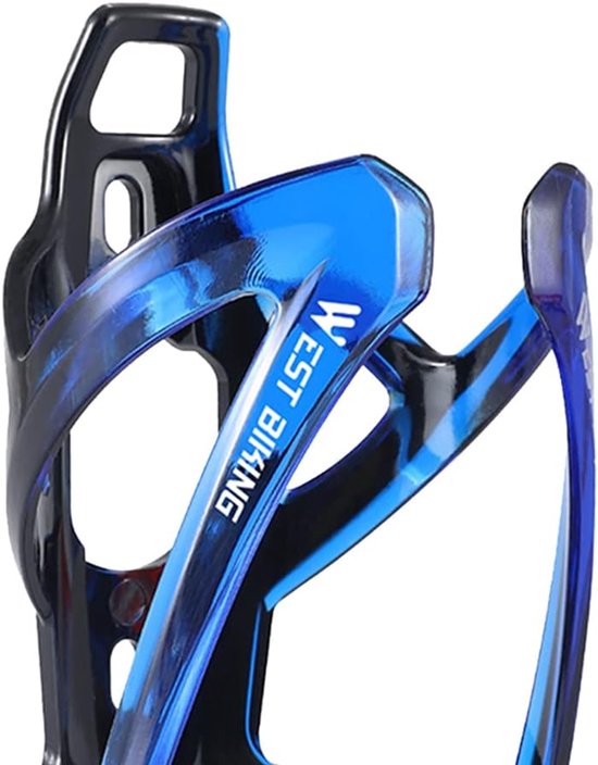 Fietsbidonhouder - Flessenhouder Fiets - Fles Vervoeren - Lichtgewicht PC Materiaal - 132 x 70 x 70 mm - Blauw — afbeelding 5