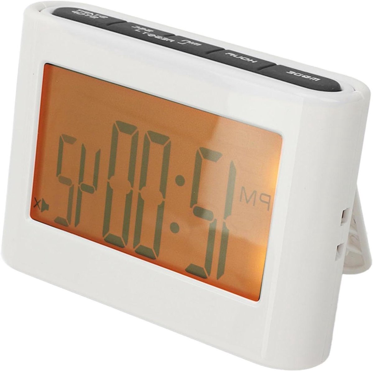Digitale Kookwekker - Keuken Timer - Koken en Bakken - Magnetisch Ontwerp - 9x7x3 cm - Grijs