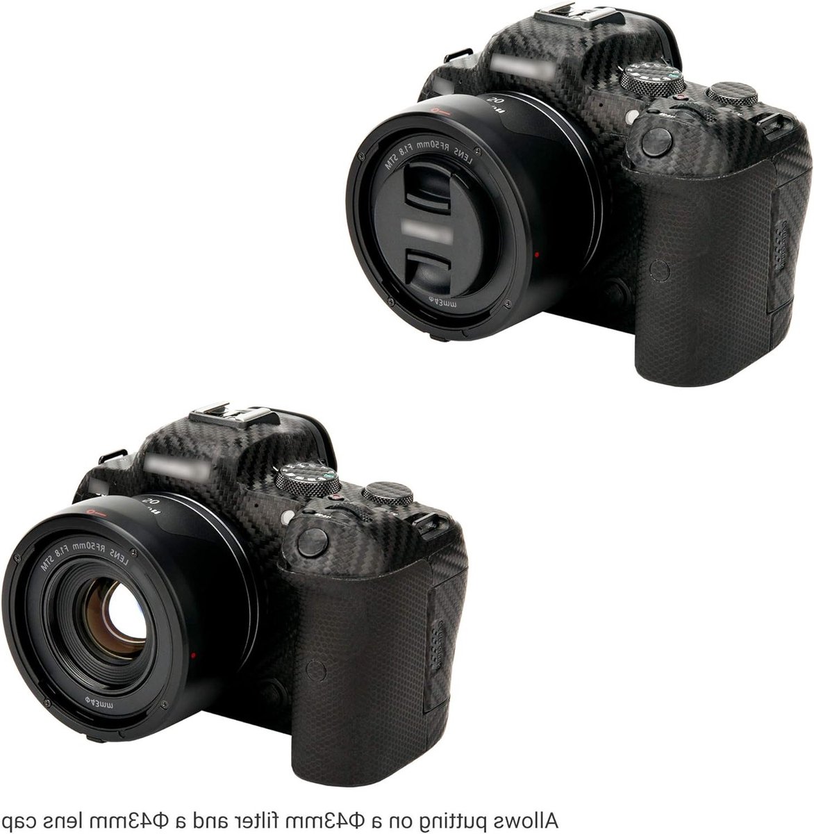 Bloemblad Lenskap voor Canon RF 50mm f/1.8 STM Lens - Vervangt ES-65B Lenskap voor DSLR Camera's thumbnail 6