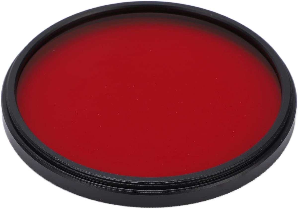 HD Rode Lensfilter voor DSLR Camera's - 52mm, 55mm, 58mm, 62mm en 67mm - Optisch Glas, Verbeter Kleur en Contrast