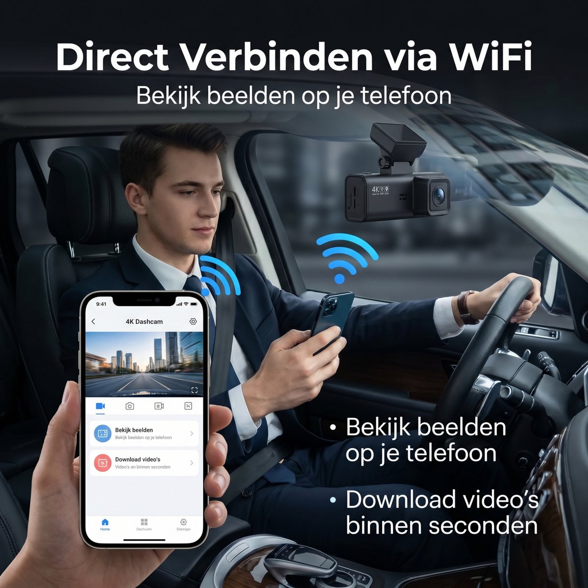 SyncGear 4K Dashcam Pro - Sony sensor, 5GHz WiFi thumbnail 7