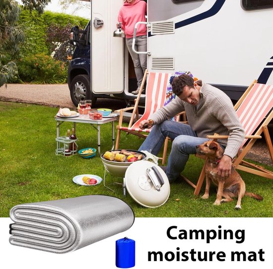 Slaapmat Camping - Kampeermat Outdoor - Buiten slapen - Waterbestendig ontwerp - 200 x 200 cm - Dun — afbeelding 5