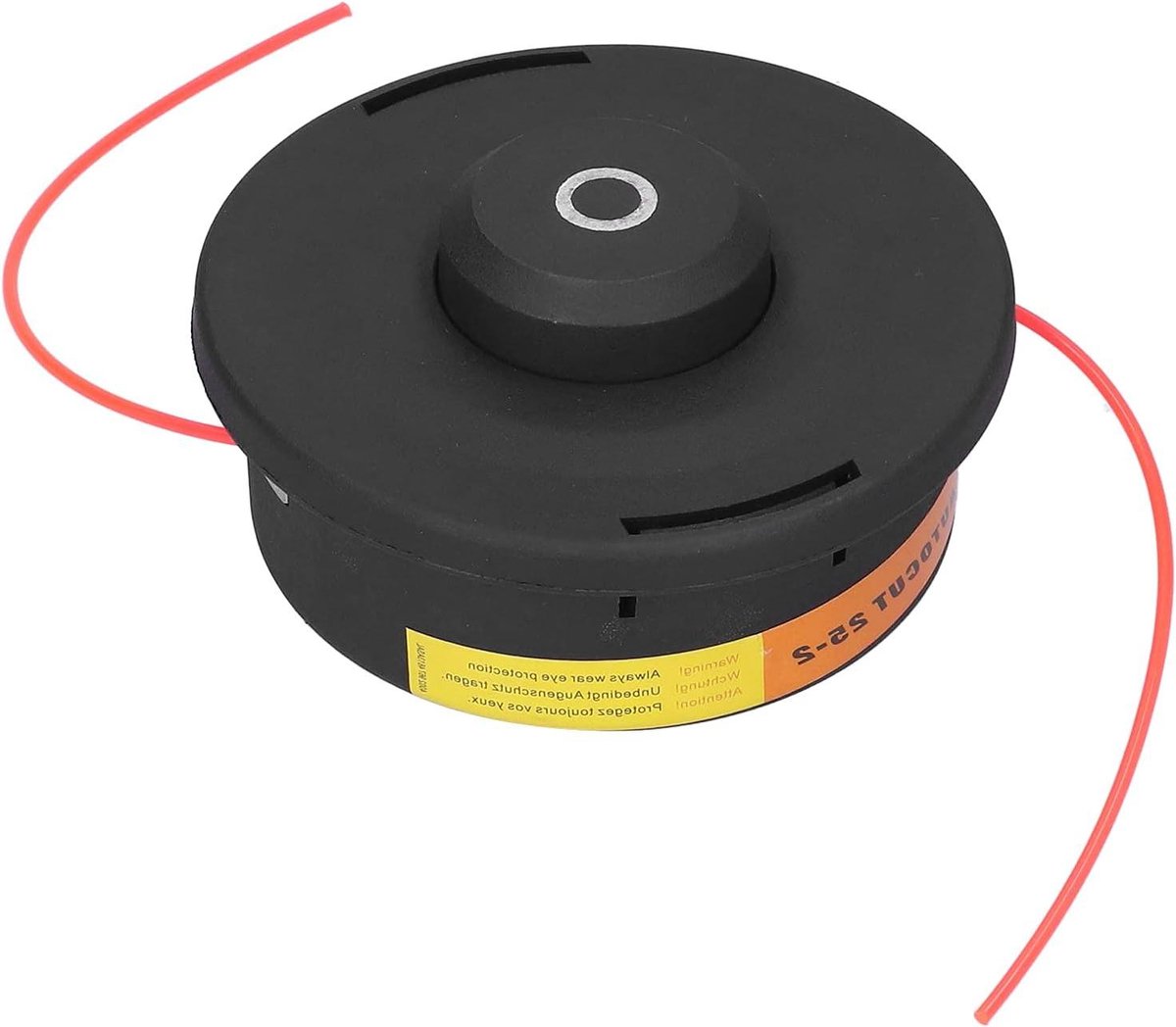 Trimmerkop - Maai accessoire - Gazon onderhoud - Universele adapter - 125 x 62 cm - Zwart