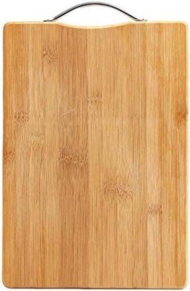 Snijplank - Houten plank - Keukenwerk - Met handvat - 30x20cm - Bruin