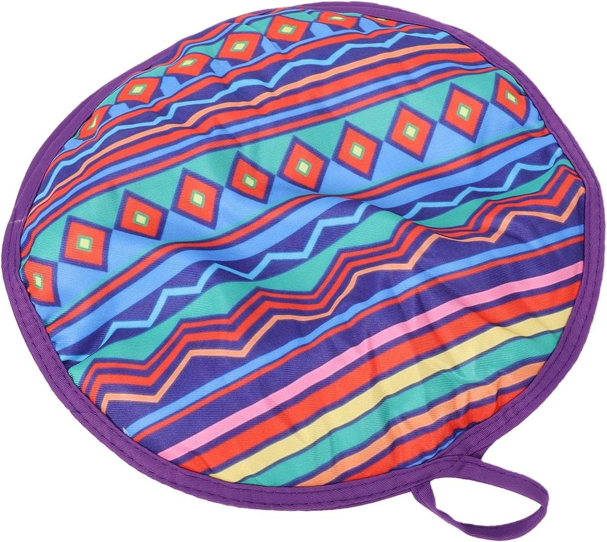 Tortillawarmer Zak - Taco Warmer Pita - Maaltijden Warm Houden - Magnetron Bestendig - 30 cm diameter - Grijs