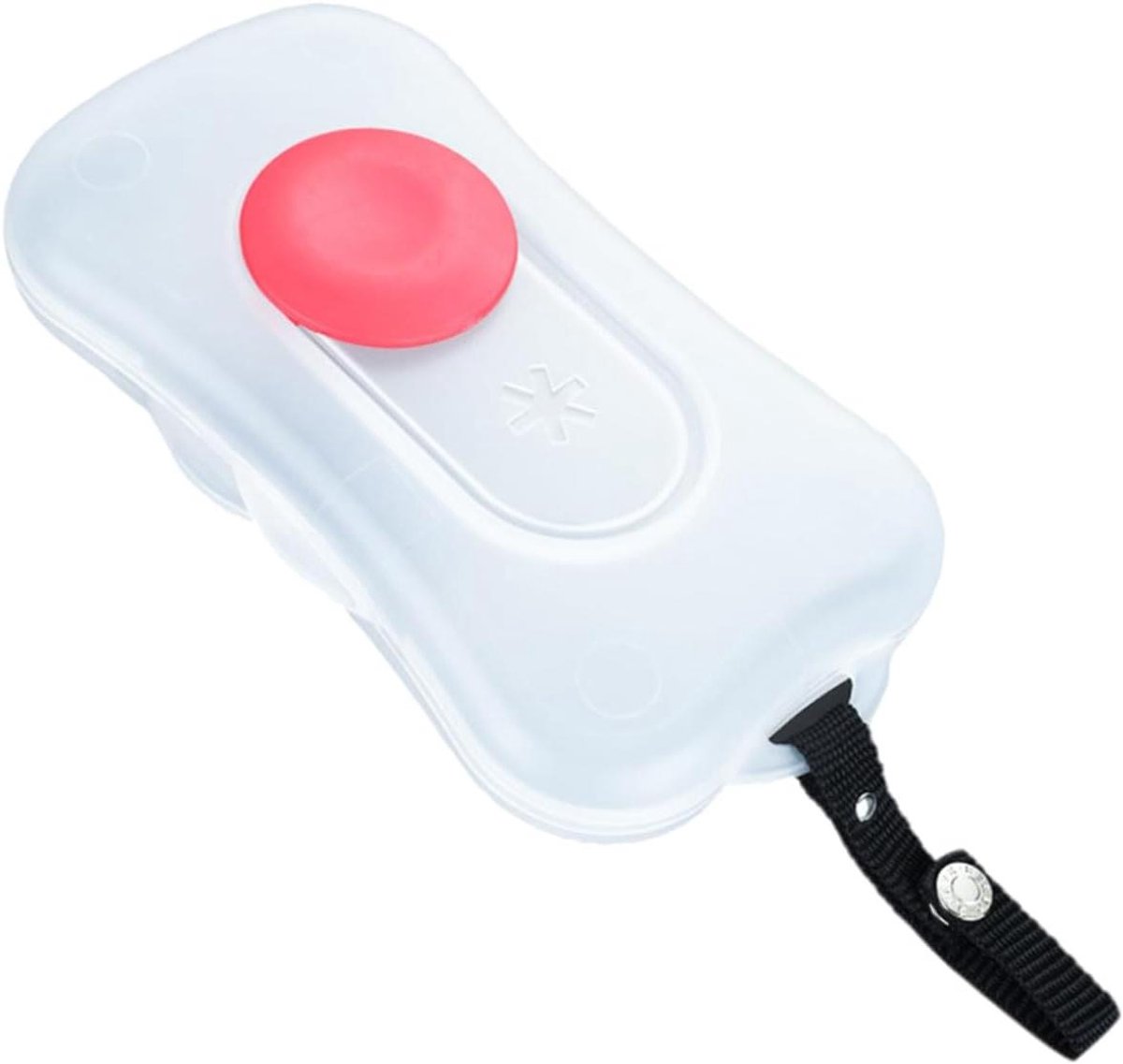 Natte Doekjes Houder - Dispenser Reizen - Babyverzorging Onderweg - Transparante Behuizing - 22 x 12 cm - Transparant