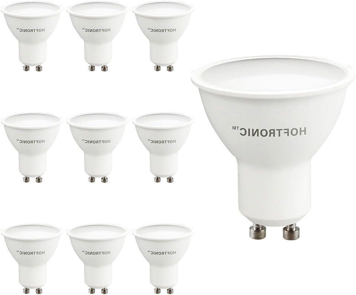 LED GU10 Spots - Reflector Lampen - Woonkamer Verlichting - Energiebesparend - 10 Stuks - Koel Wit