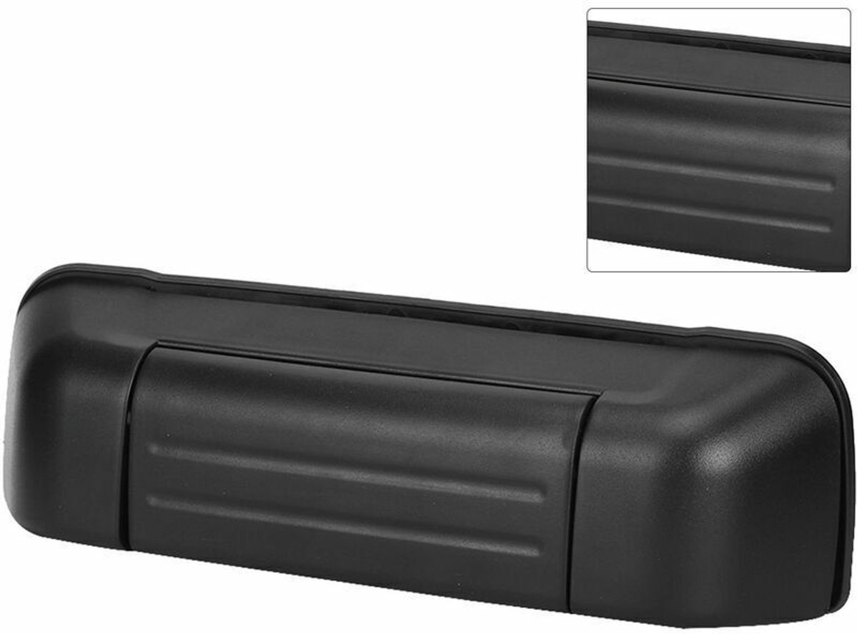 Zwarte ABS-achterdeurgrepen geschikt voor lederen afwerking, geschikt voor Suzuki Grand Vitara-modellen van 1998-2005.