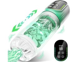 Daity Mastubator – Automatische High-Tech Masturbator voor Mannen Masturbator voor Man - Sex Toys voor Mannen - Blowjob Simulator - Masturbators - verschillende Modes - Pocket Pussy - Automatisch t