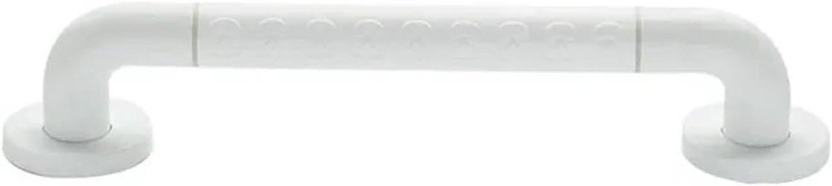 Veiligheidsgreep Badkamer - Douche Handgreep - Veilig Douchen - Antislip Oppervlak - 50 cm - Wit
