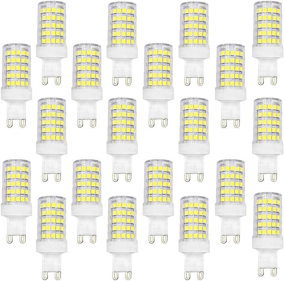 LED Gloeilampen - Energiezuinig Licht - Huishoudelijke Verlichting - Keramische Basis - 20 Stuks - Koel Wit