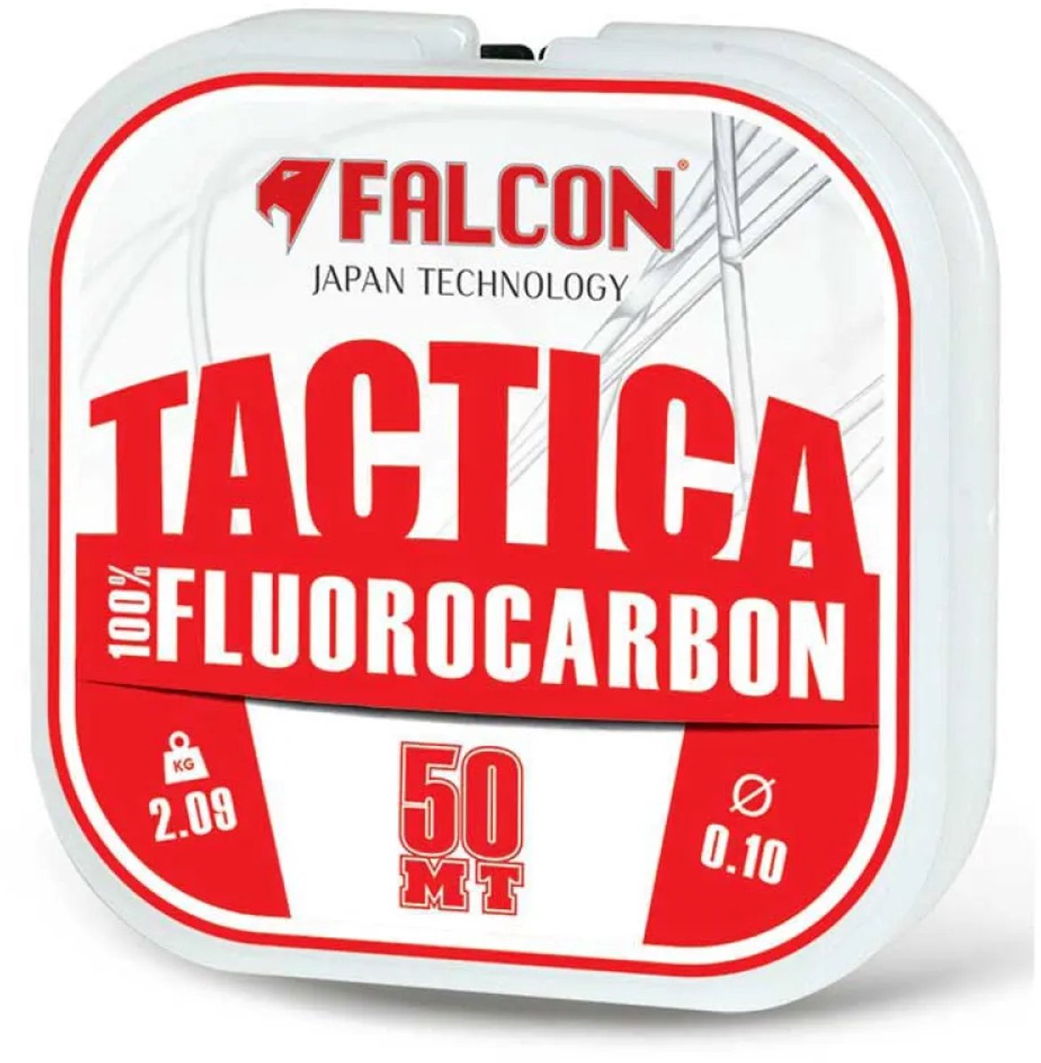 Falcon Tactica Fc 50 M Flurocarbon Transparant 0.500 mm