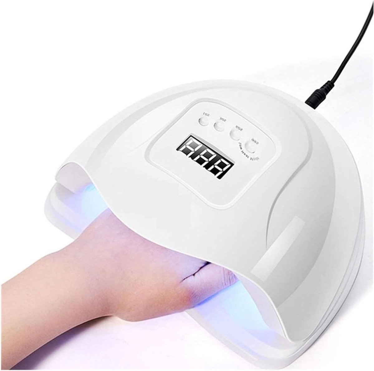 Nageldroger Lamp - UV LED Lamp - Nagels Drogen - Automatische Sensor - 22.5 cm - Wit