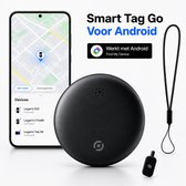 Android GPS Tracker – Real-time Locatie Volgsysteem – Werkt met Google Find My app- Alleen geschikt voor Android telefoons- Gecertificeerd - Batterij Vervangbaar - 24/7 live locatie meekijken - Zwart