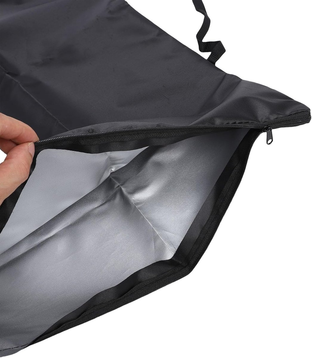 Bladblazer Vacuümzak - Opbergzak Bladblazer - Tuinonderhoud Opslag - Waterdicht Oxford Doek - 60x45x35 cm - Zwart