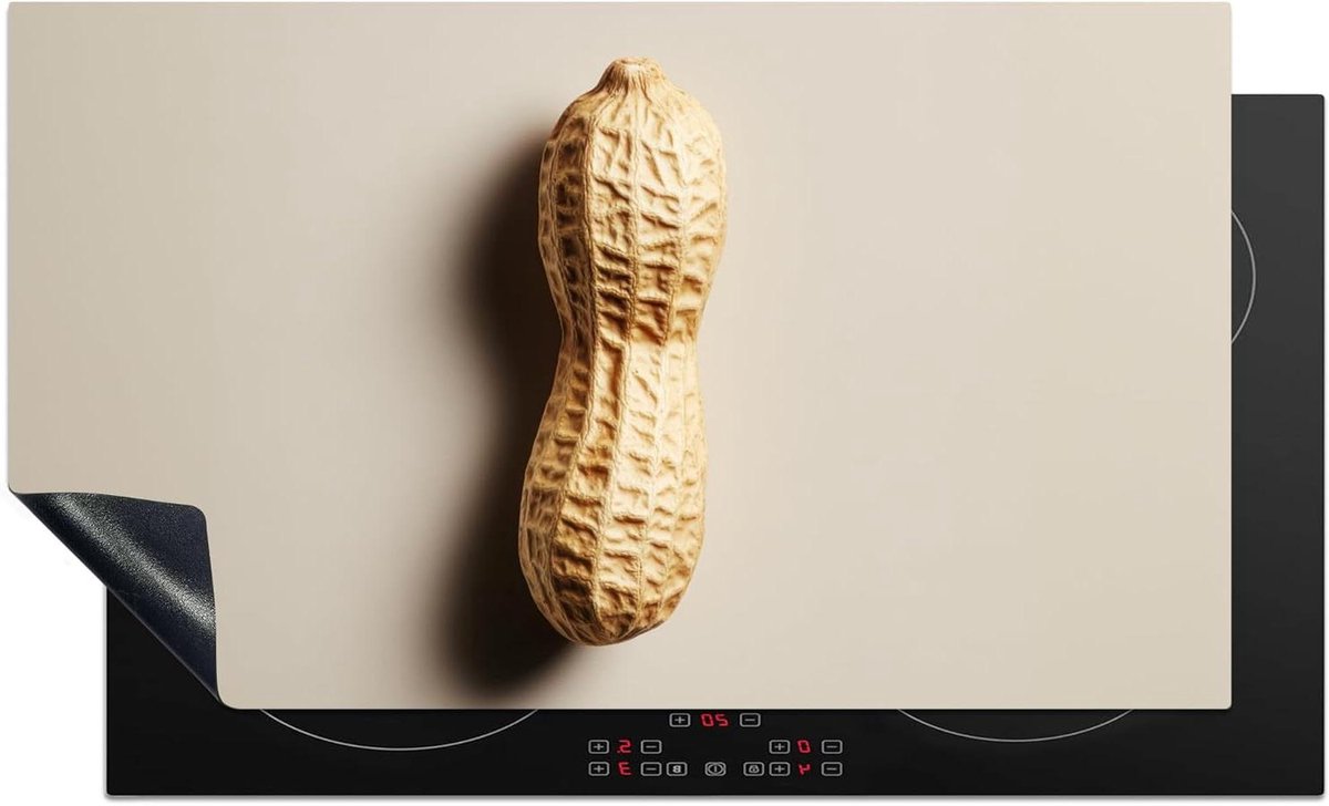 Inductie Beschermer - Kookplaat Afdekplaat - Extra Werkruimte - Unieke Fotoprint - 89x51 cm - Beige