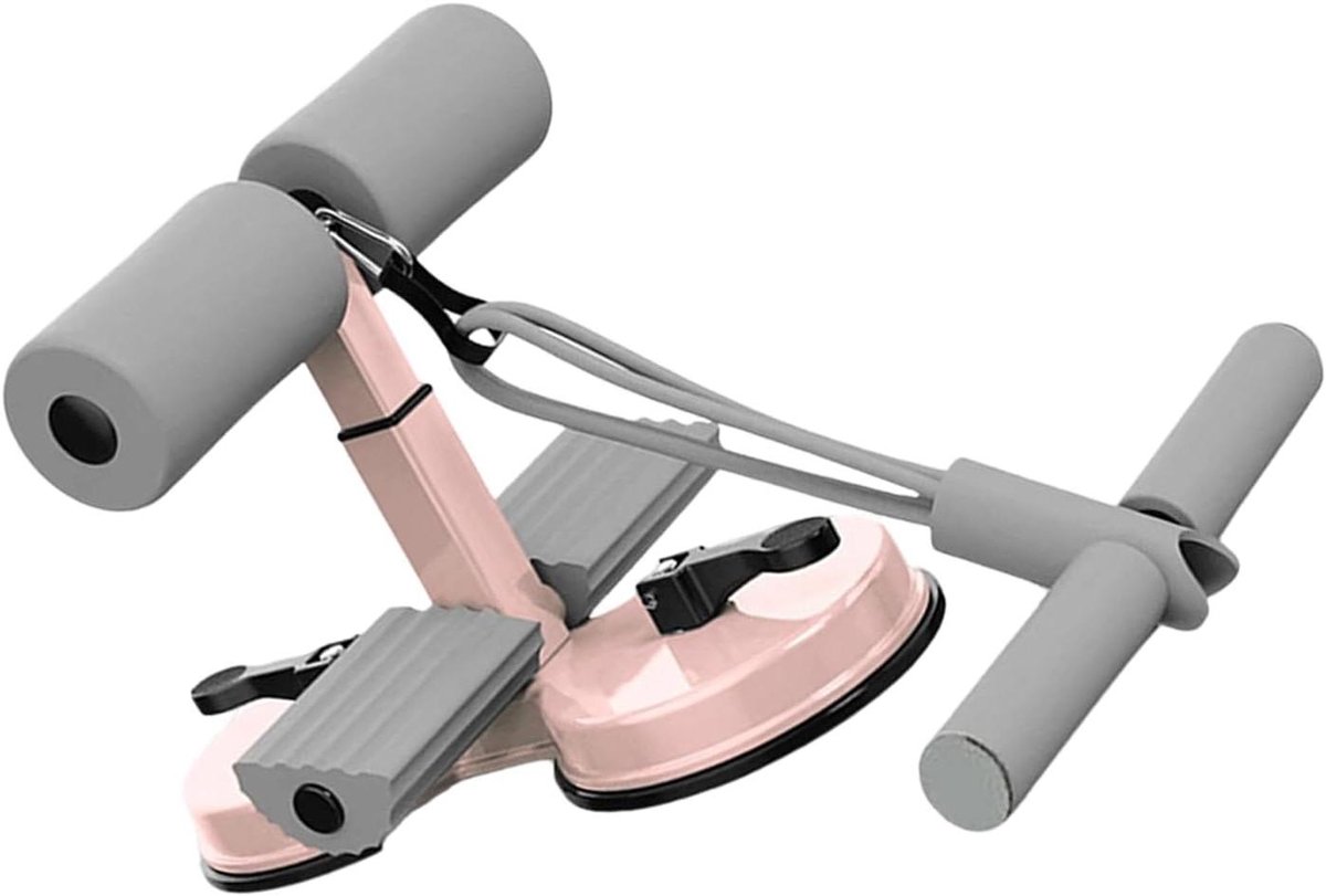 Buiktrainer - Sit Up Aid Fitness Trainer - Kracht Crunches - Antislip Zuignap - One size - Makafen