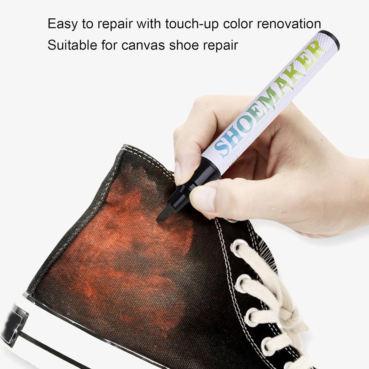 Witte Schoenreiniger - Schoenpoets Pen - Schoenen Opfrissen - Vlekken Verwijderaar - 20 g - Wit