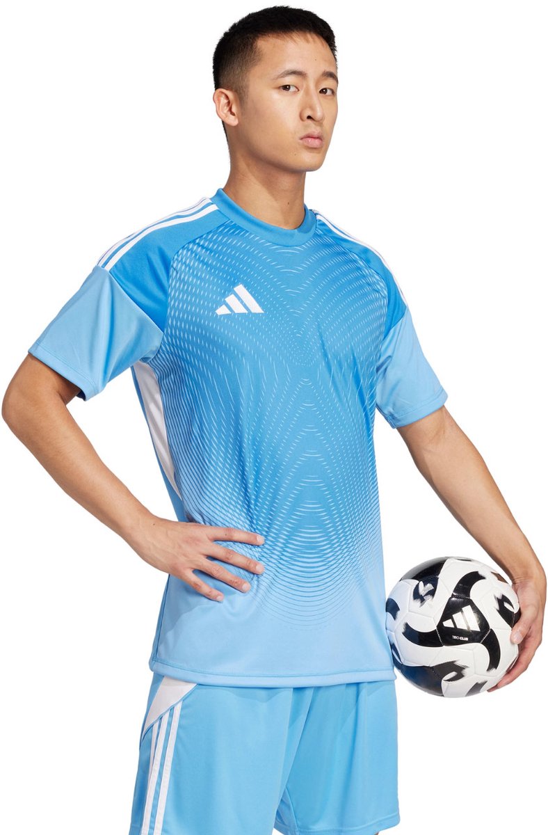 adidas T-shirt Heren keepers Tiro 25 Competition Jersey Short Sleeve Blauw - Maat 2XL
