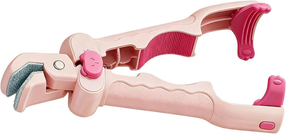Hete plaat tang - Kom houder - Keuken veiligheid - Hittebestendig ontwerp - 22 cm - roze