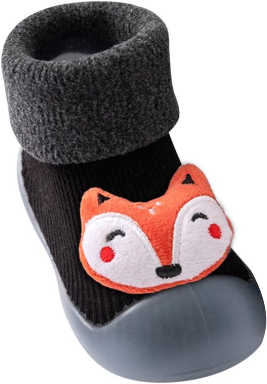 Babyschoentjes Sokken - Dierenprint Schoentjes - Binnenkruipen - Zachte Zool - Universaal - Multicolor