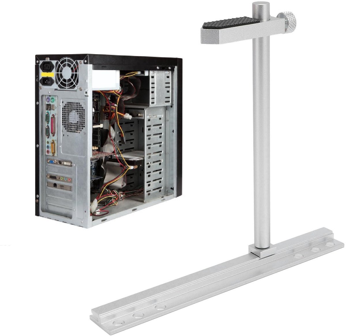 Tyenaza GPU Support Bracket - Verstelbare Aluminium Anti-Sag Steun voor Videokaarten