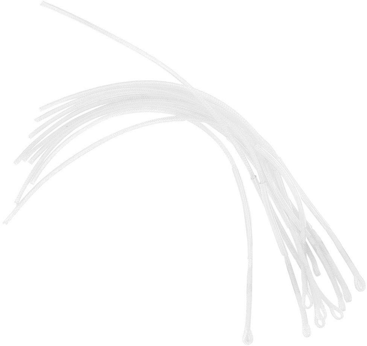 aladdien - Nylon Vliegvislijn Set - Vissen Lussen Connector - Ideaal voor Vliegvissen - 10 Stuks - Sterke Vislijn - Geschikt voor Alle Vissers