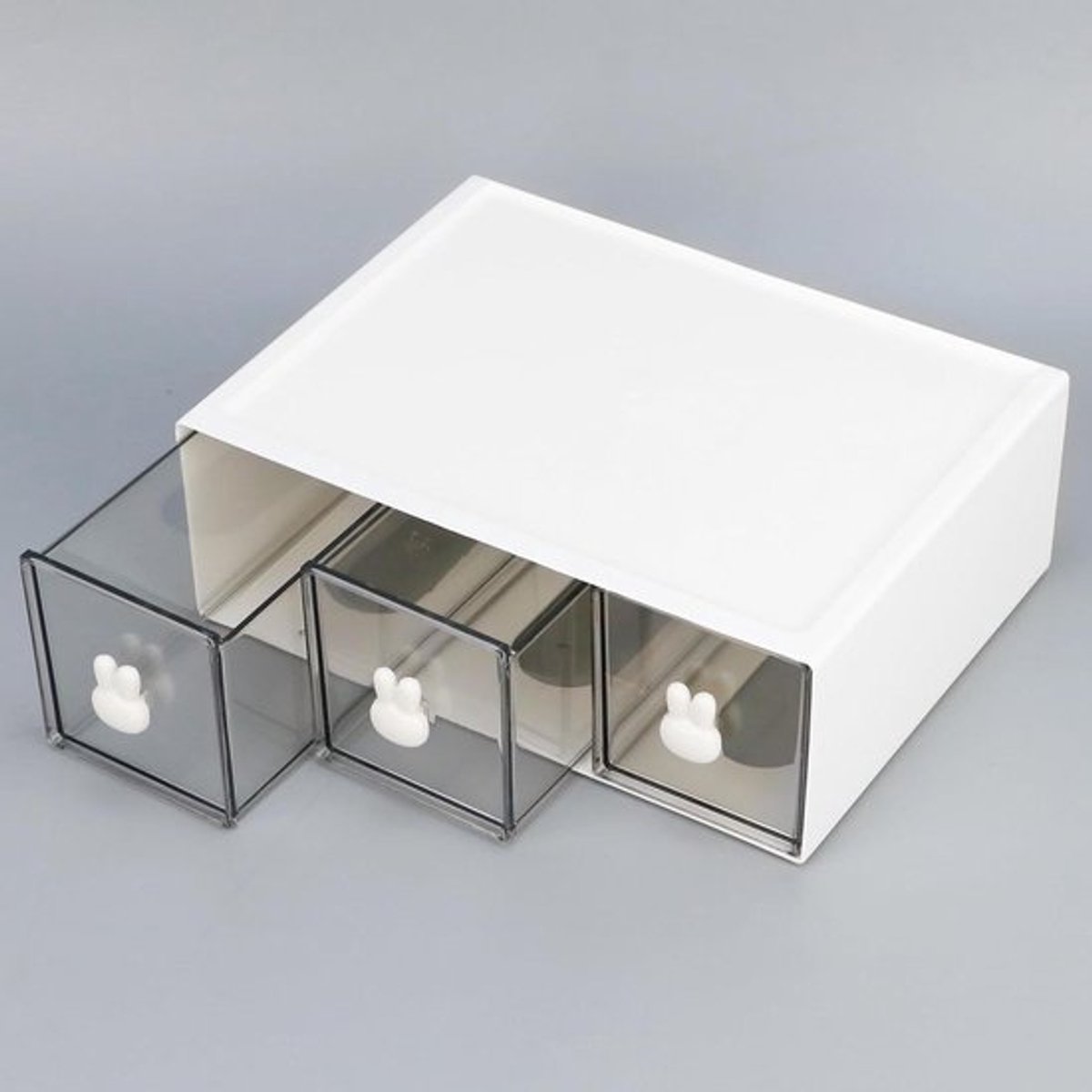 Stapelbare thee-organizer 23 x 17 cm - Thee-opbergdoos voor theezakjes en koffie