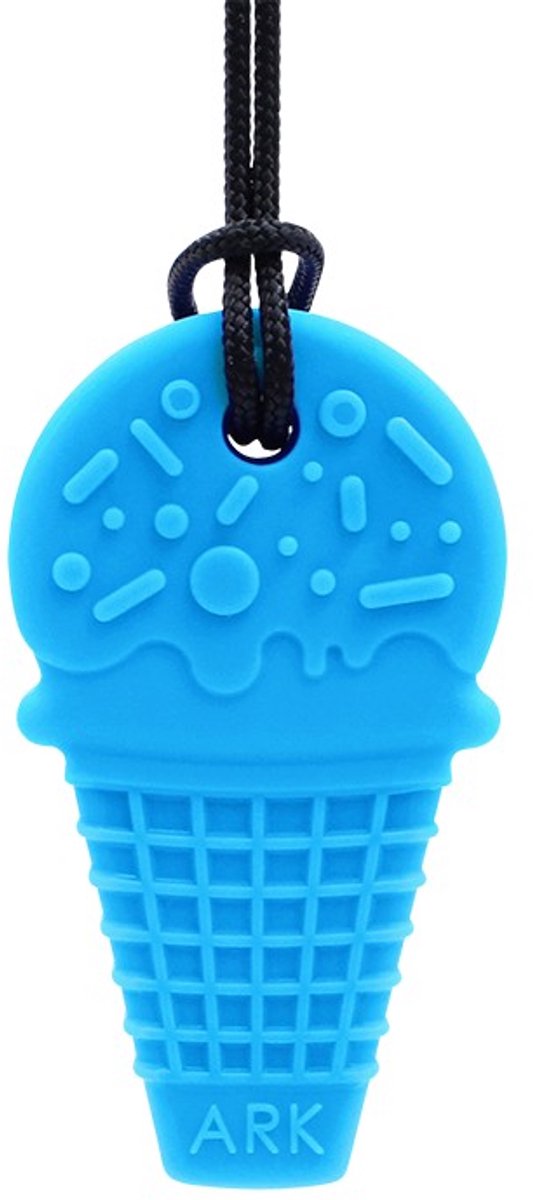 ARK Therapeutic kauwsieraad ijsje blauw XT - bijtketting speelgoed.
