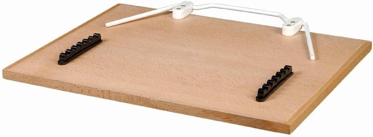 Tekentafel - Houten Tekenbord - Creatief Werken - Verstelbare Hoek - 33 x 43 cm - Houtkleur