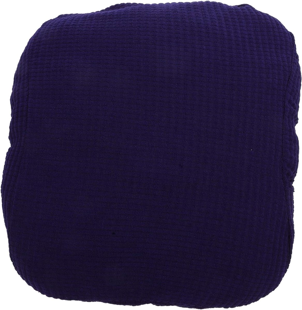 Voetenbank Hoes - Kruk Deksel - Meubels Vernieuwen - Rekbare Stof - 36 x 27 cm - Donkerblauw