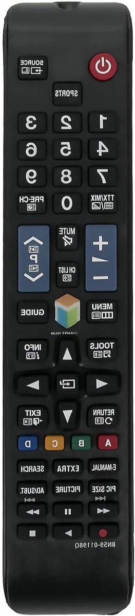 Vervangende afstandsbediening voor Samsung TV's - Compatibel met UE48J5590A, UE48JU6050 en meer modellen - Betrouwbaar en gebruiksvriendelijk