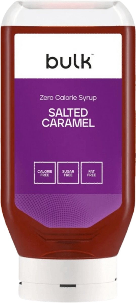 Bulk Zero Calorie Syrup (400ml) Salted Caramel - Functionele voeding - Sauzen/Siropen