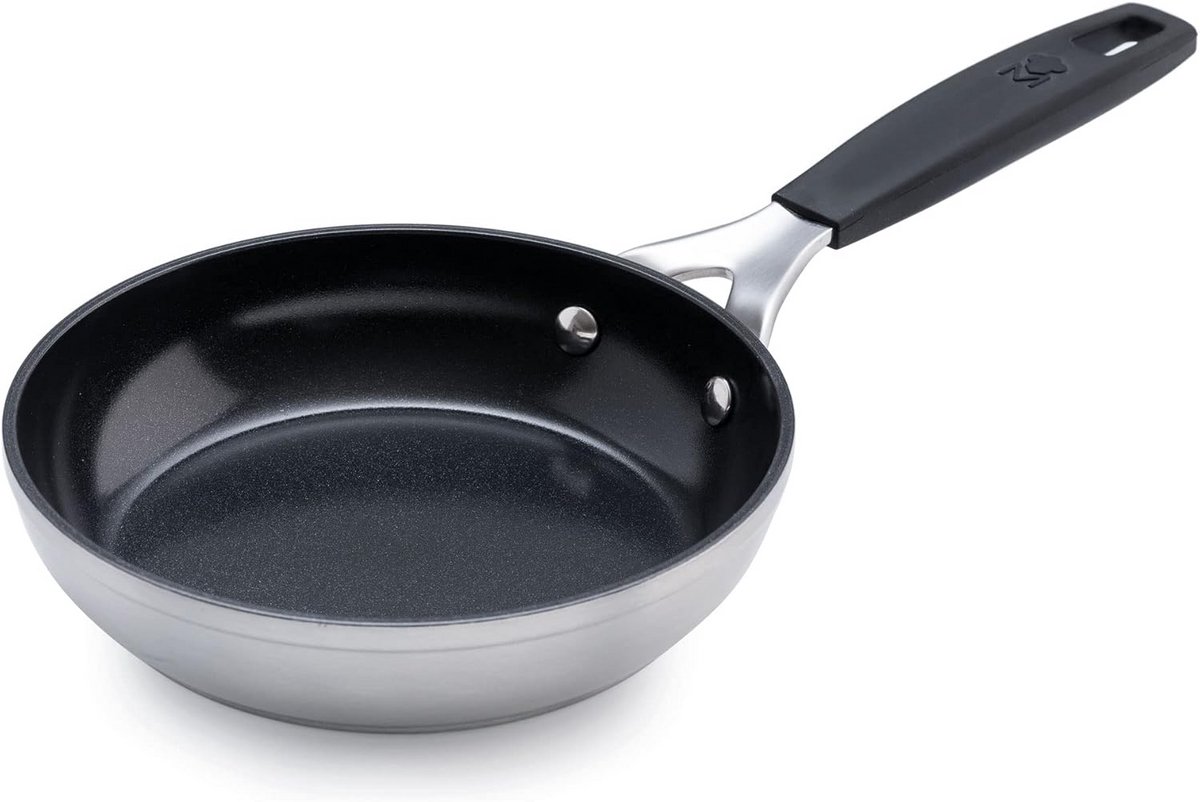 Koekenpan 16 cm Gietijzer Aluminium Voor Inductie