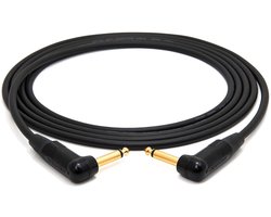 enoaudio 2534 Quad Professionel Studio cable unbalanced | Neutrik Gold 6.3mm TS corner jacket | HiFi, 5m