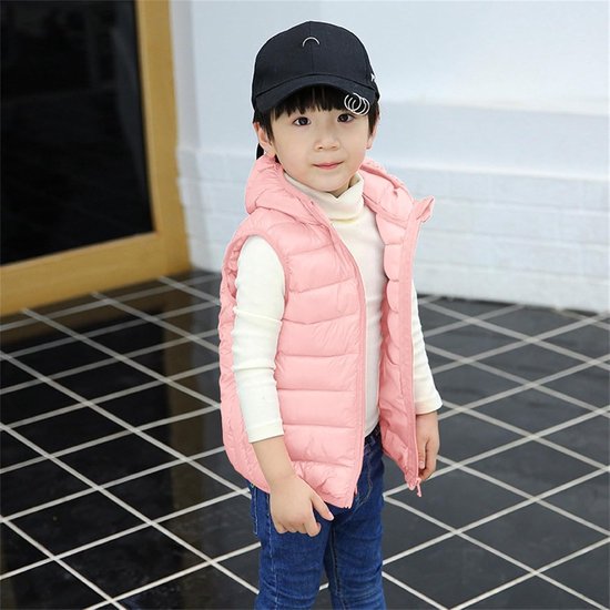 Baby Vest - Kinderen Jas - Buiten Spelen - Met Capuchon - 25 x 25 x 1 cm - Meerdere Kleuren — afbeelding 4