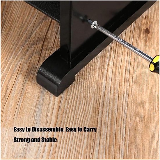 Biljartkeu Houder - Keu Organizer - Biljartkamer Inrichten - Stabiele Constructie - 24 Keuen Capaciteit - Zwart — afbeelding 4