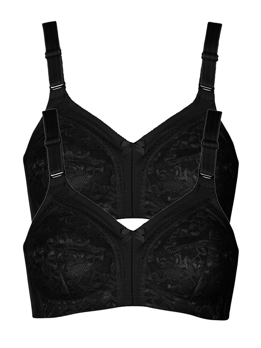 2-pack BH zonder beugel Sabina
