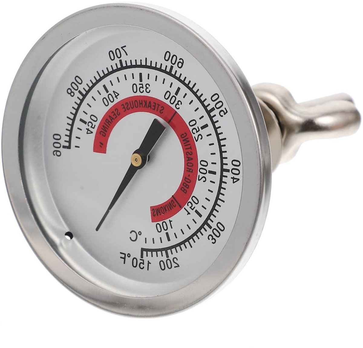 Oventhermometer - Temperatuurmeter - Nauwkeurig Koken - Compact Lichtgewicht - 8.5 cm - Wit